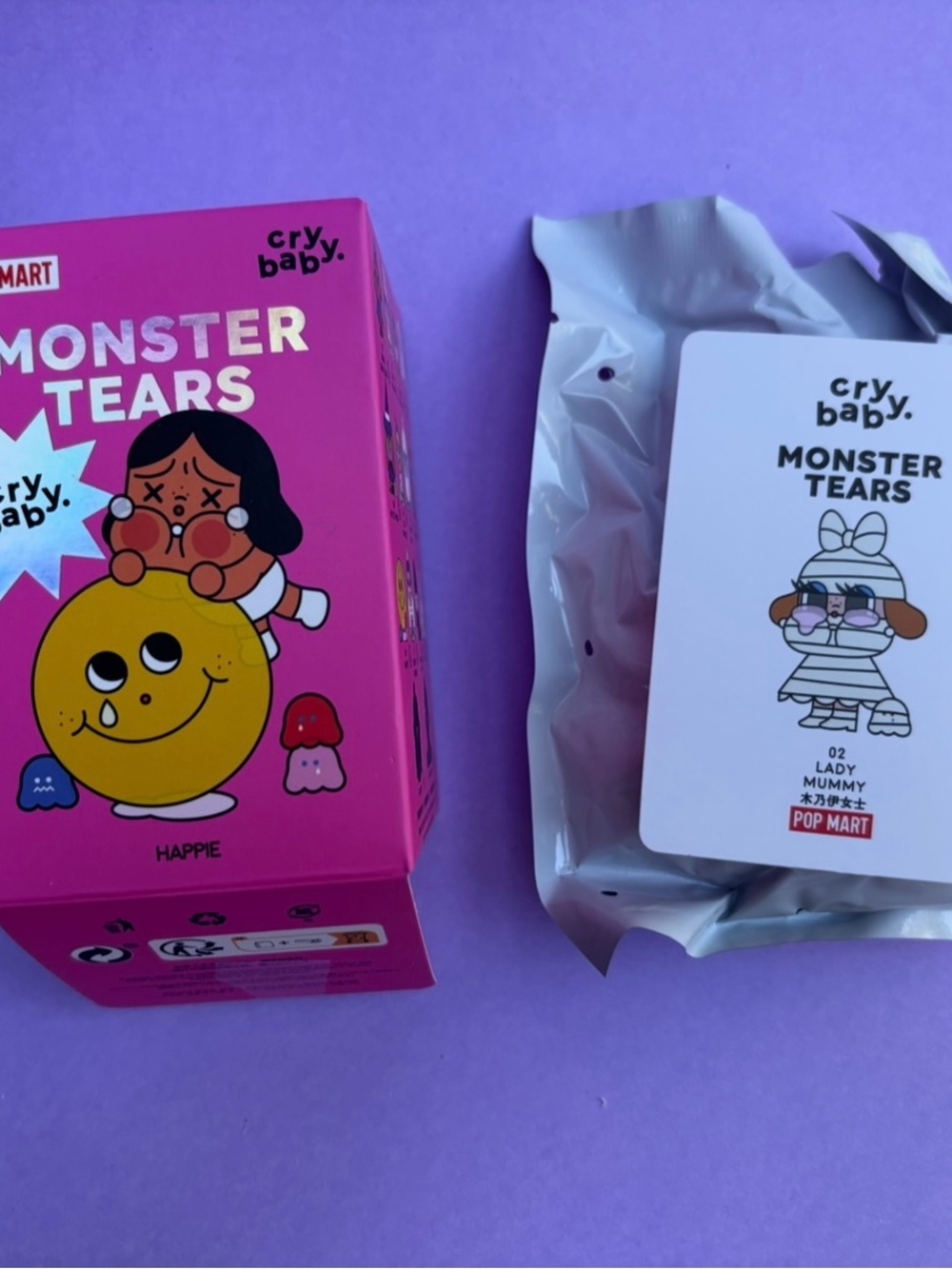 POP MART crybaby Lady Mummy
